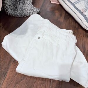 Harper Women's Crisp White Straight Leg Jeans